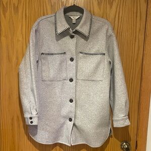 Mainstream Boutique Light Gray Utility Jacket